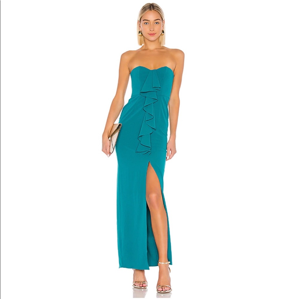 Revolve strapless Clara dress